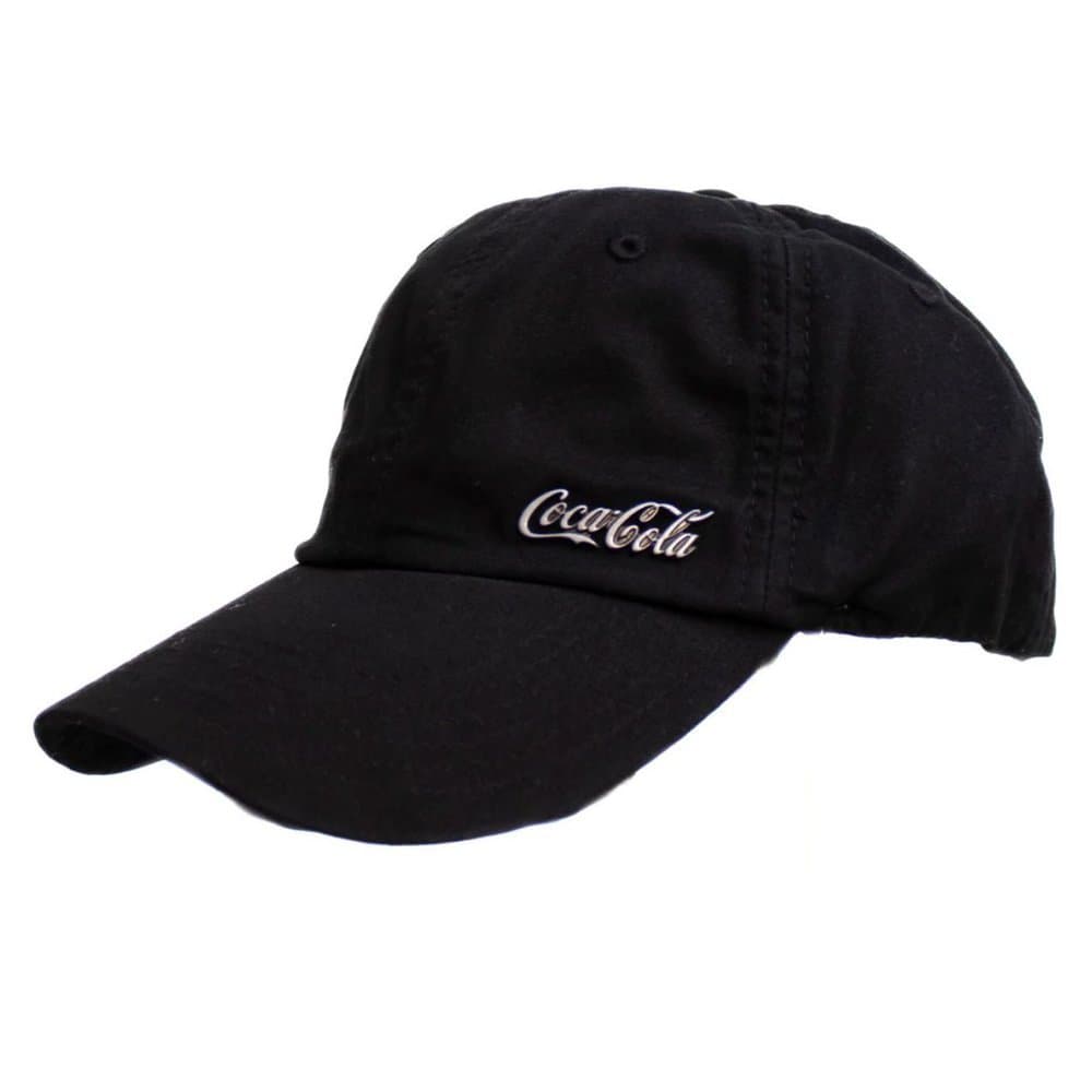 Boné Coca-Cola Básico Metal Julia Preto – Estilo Casual, Conforto e Perfeito para Todos os Momentos