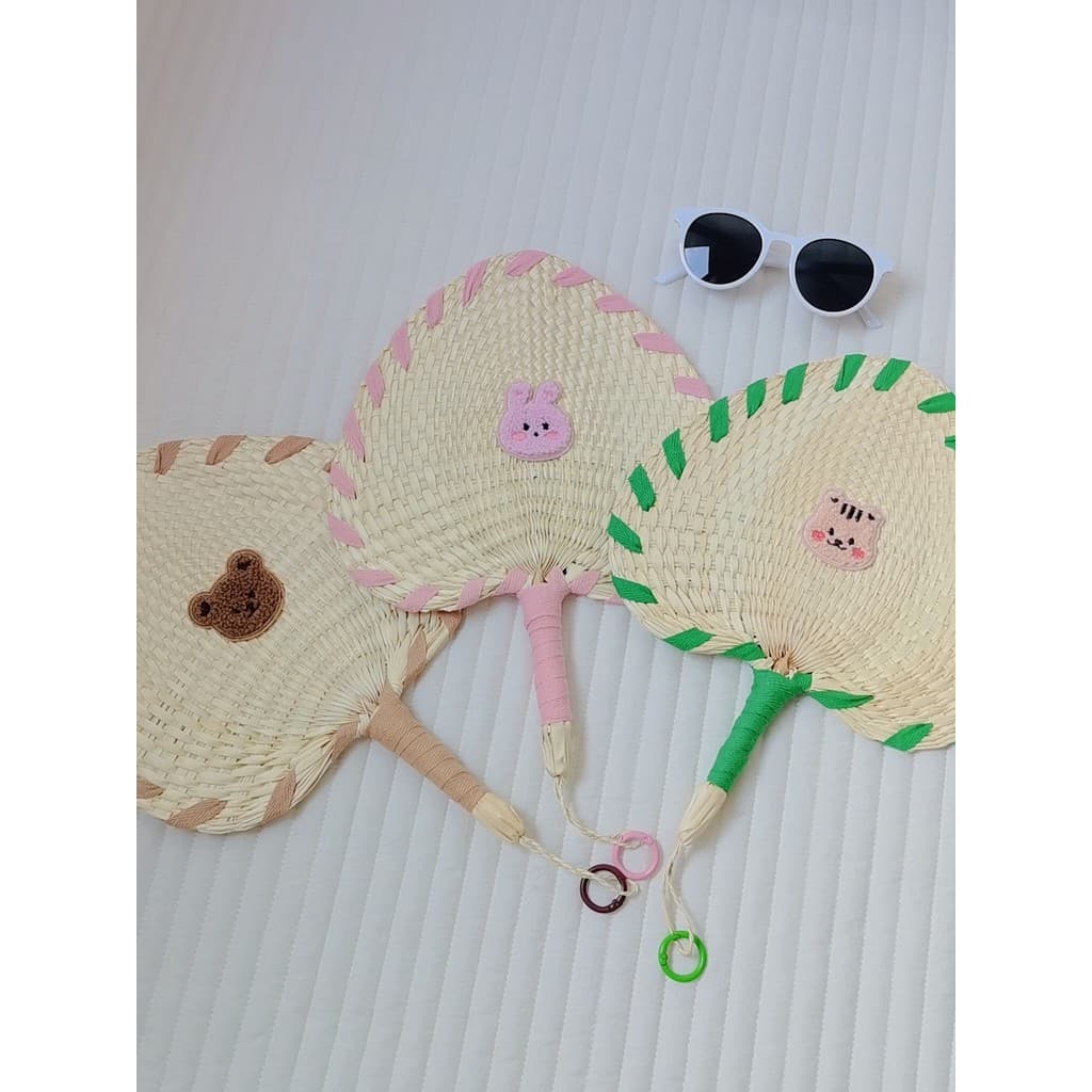 Ventilador para carrinho de bebê, ventilador pu portátil de verão, repelente de mosquitos, ventilador pu, tecido à mão,