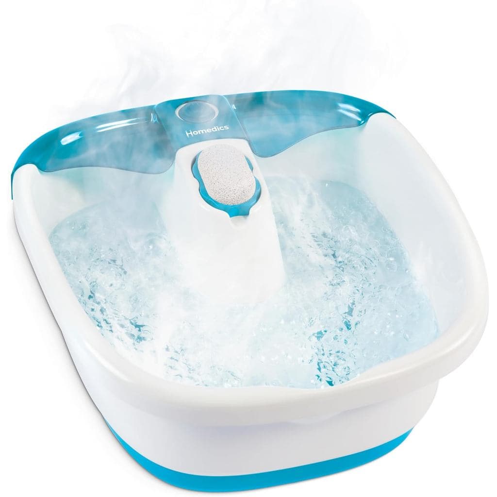 Spa para os Pés Homedics Bubble Mate, Banheira para os Pés com Controle por Toque, com Bolhas Revigorantes, à Prova de R