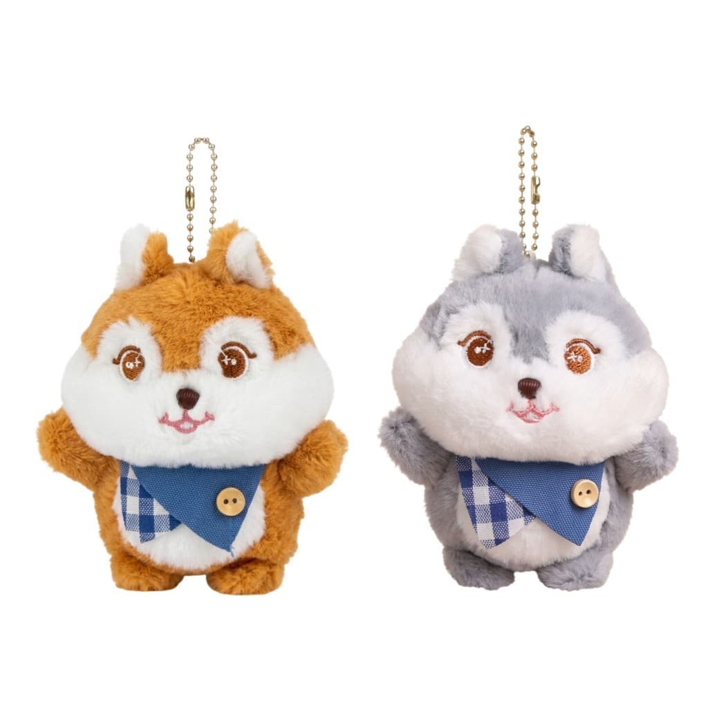Bonito Esquilo De Pelúcia Chaveiro Mochila Charme Macio Fibra De Poliéster Brinquedo Animal Presente