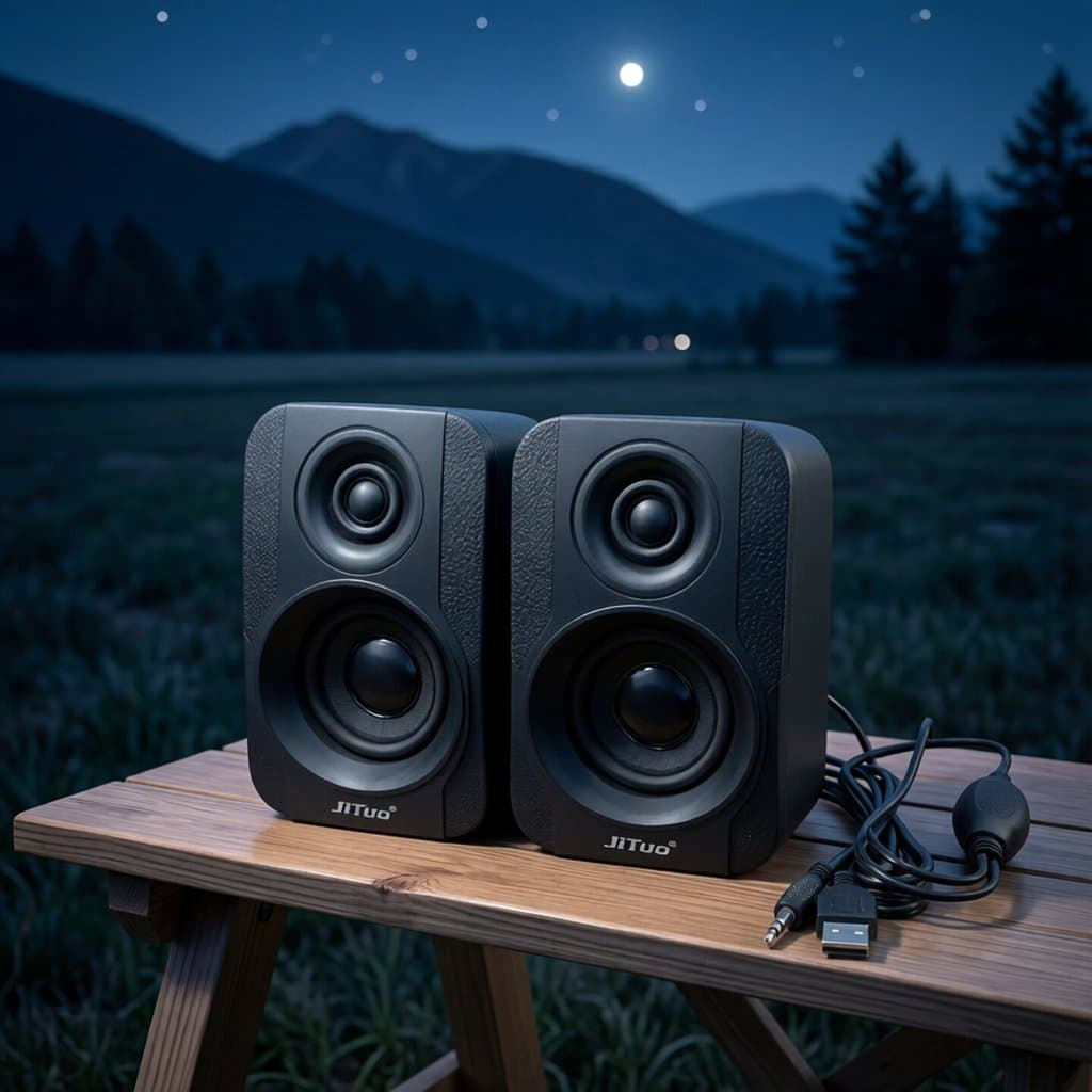 Computador de áudio Desktop doméstico Notebook projetor do telefone móvel TV pequeno Subwoofer com fio pequeno alto-fala