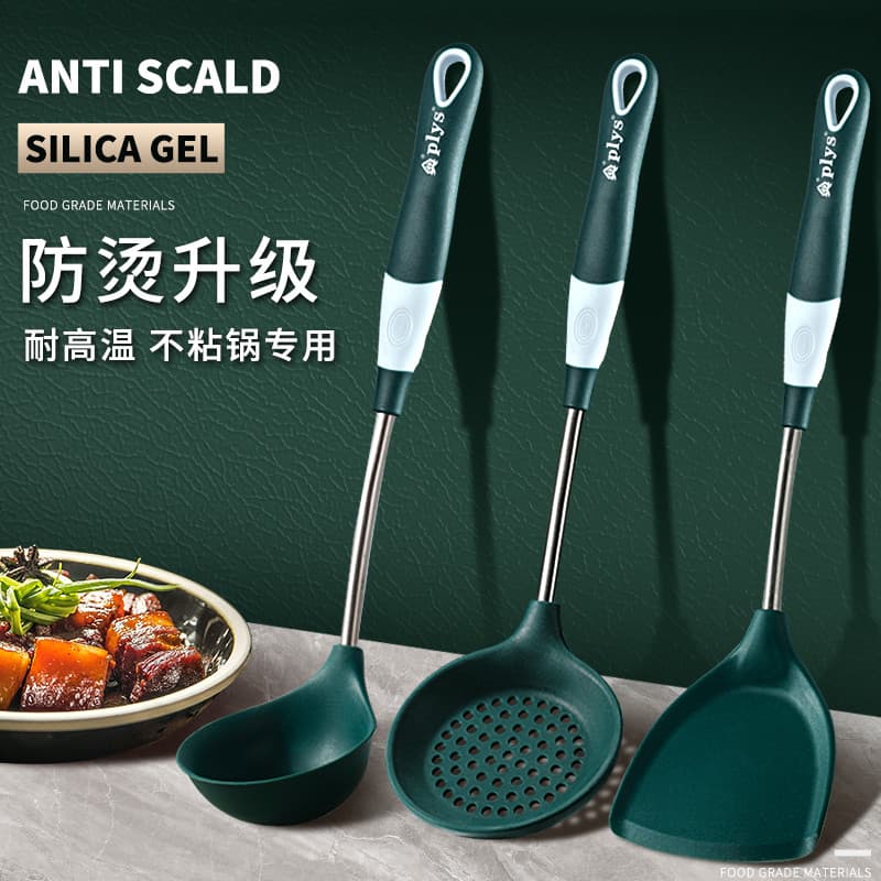 Espátula alemã Espátula de Silicone doméstica, resistente a altas temperaturas, espátula de cozinha de qualidade aliment
