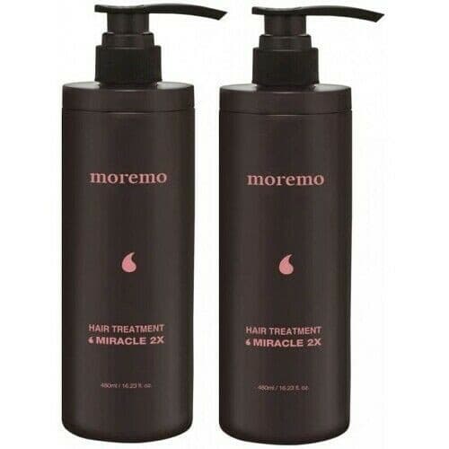 [1+1] Moremo Tratamento Capilar Miracle 2X Tamanho Jumbo 480ml
