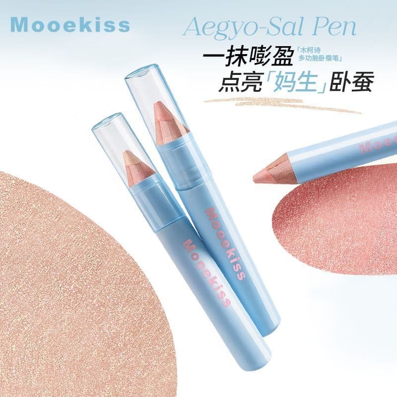 [Mooekiss] Caneta Iluminadora Multifuncional para a Área dos Olhos para Maquiagem Natural de Iluminação e Contorno dos O