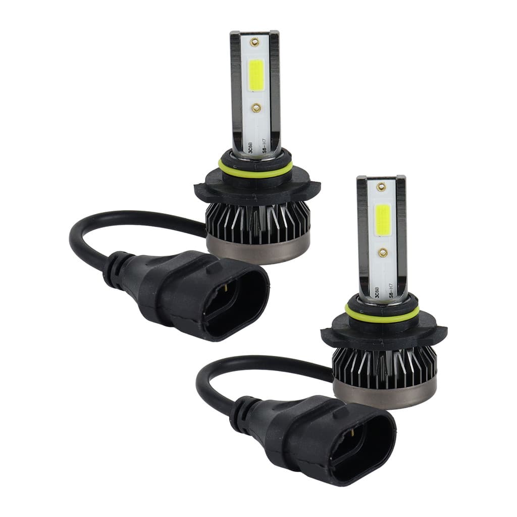 Par Lampada Led HB3 Super Forte 25000Lm 6500K Nano Farol Led Briwax Hilux Civic Corolla HB20
