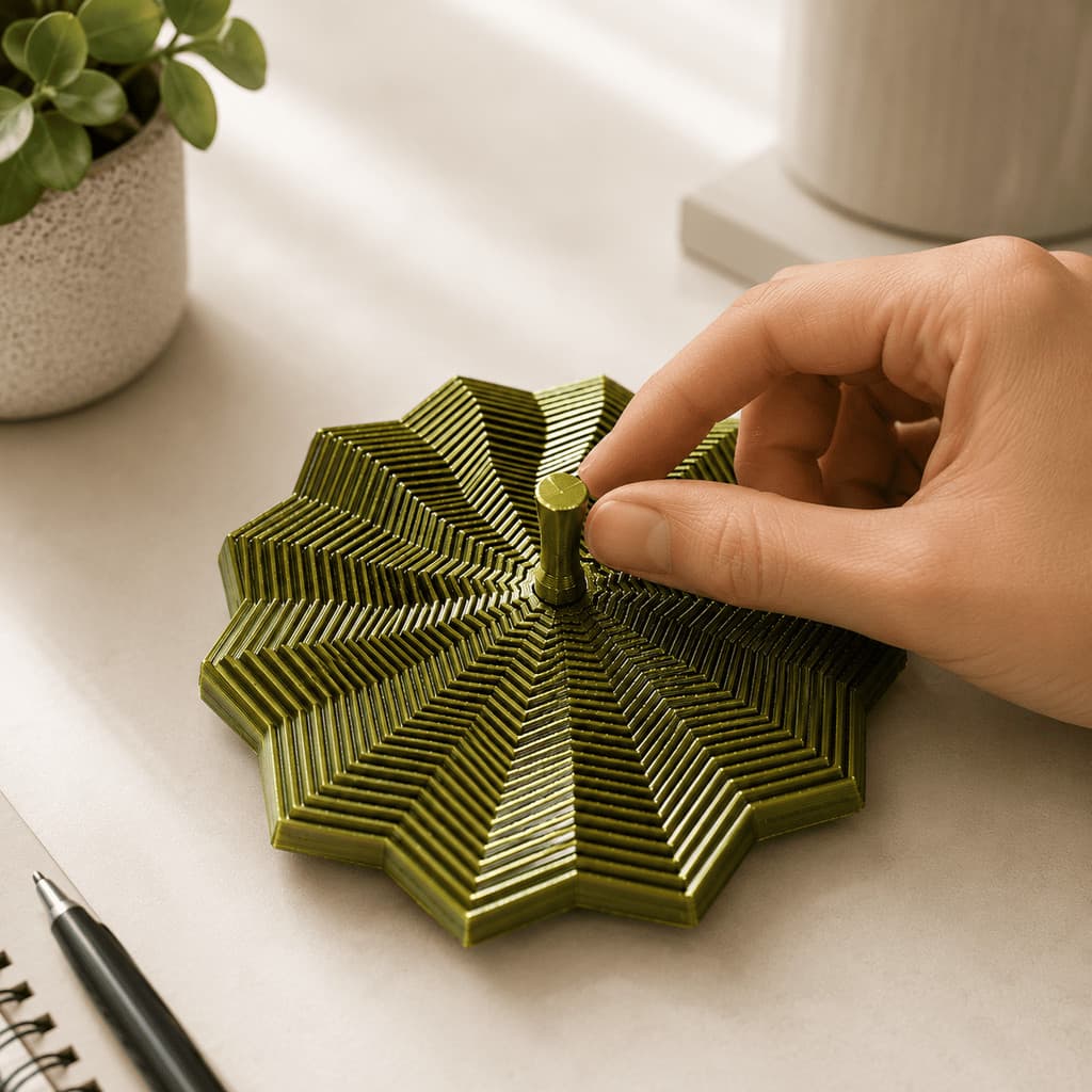 Estrela Sensorial Antiestresse | Fidget Toy Relaxante | Estimula o Tato | 13 cm