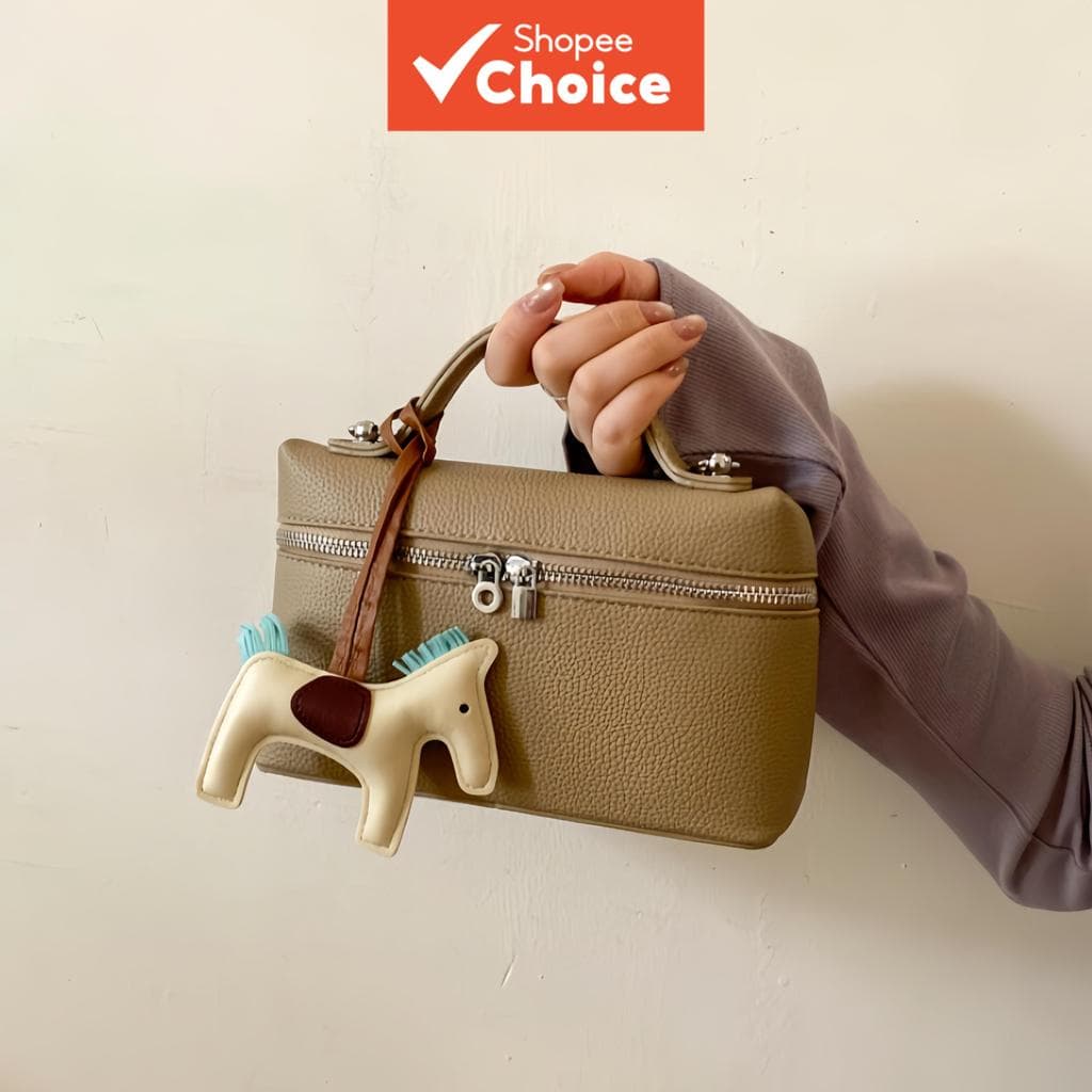 Bolsa tiracolo feminina de textura premium com design inovador, portátil, estilo retrô, formato de caixa, bolsa de mão