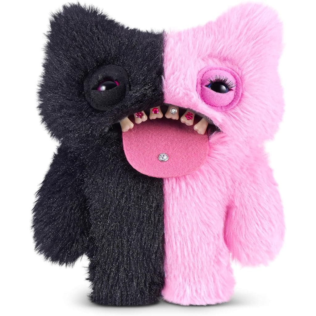 Fuggler Baddies Fuggs Brinquedo Colecionável de Pelúcia de 9 Polegadas (Monstro Estranho de Olhos Largos) da ZURU, Apres