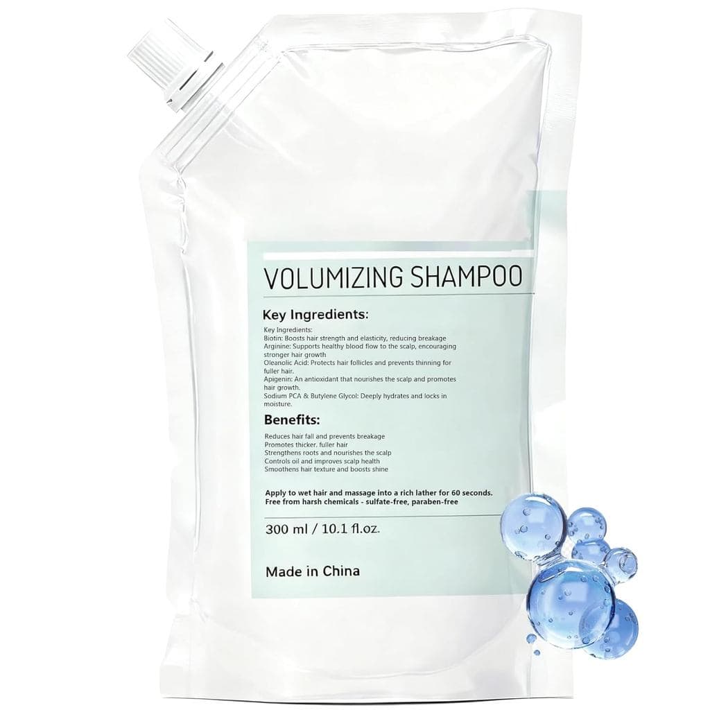 Shampoo Volumizador, Shampoo e Condicionador para Queda de Cabelo, Promove o Crescimento Capilar, Controle de Oleosidade