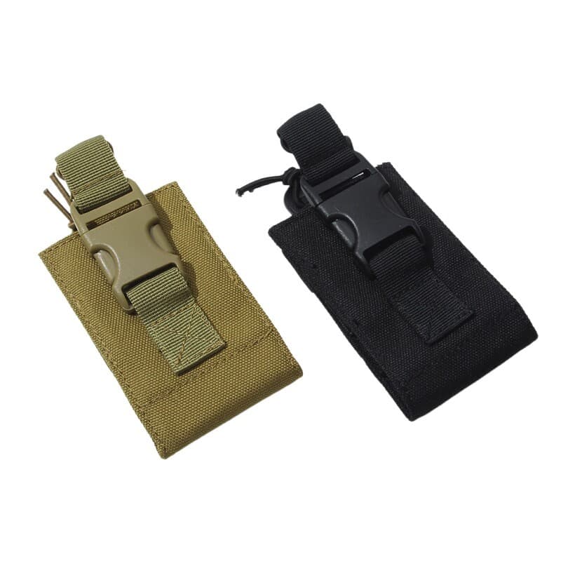 Esportes ao ar livre Walkie-talkie-talkie saco multifuncional acessório ferramenta saco de cintura tático MOLLE Pager se