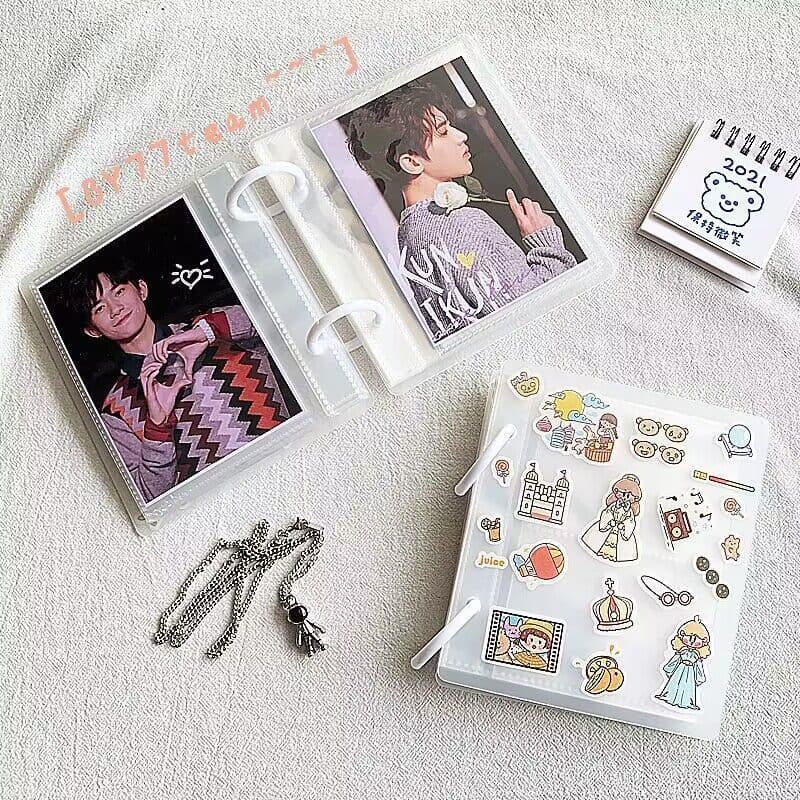 10cm 13cm 17cm 20cm armazenamento álbum de fotos livro Photocard cartão de visita livro Polaroid intersticial destacável