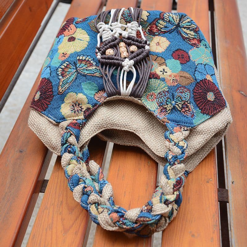 Bolsa feminina artística, bolsa pequena tecida, bolsa pequena para mães, bolsa feminina leve, bolsa para sair.