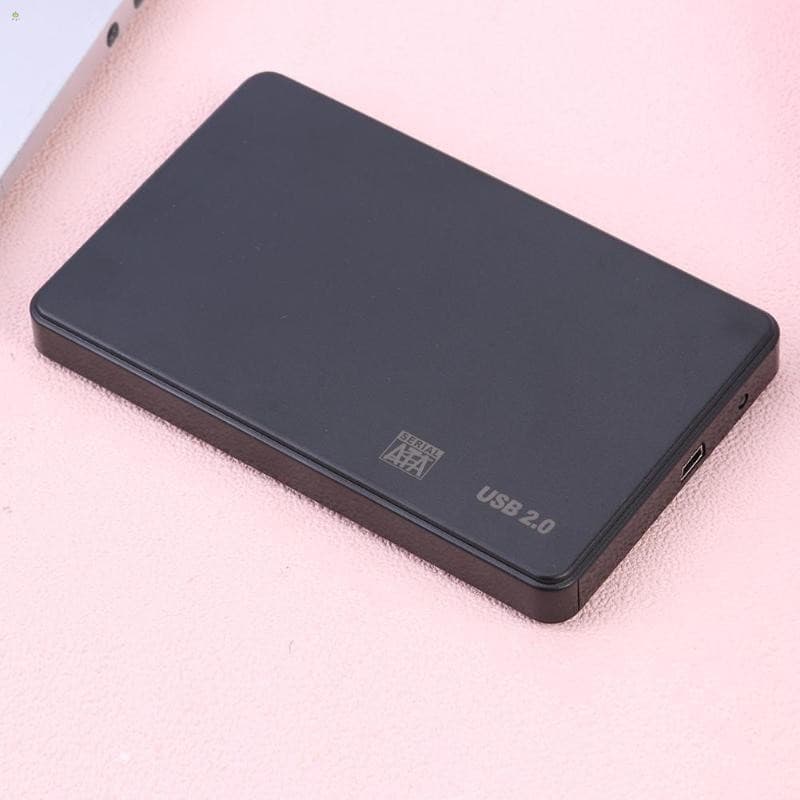 Gabinete De Disco Rígido SATA SSD De 2.5 Polegadas-Caixa Externa USB 2.0/3.0