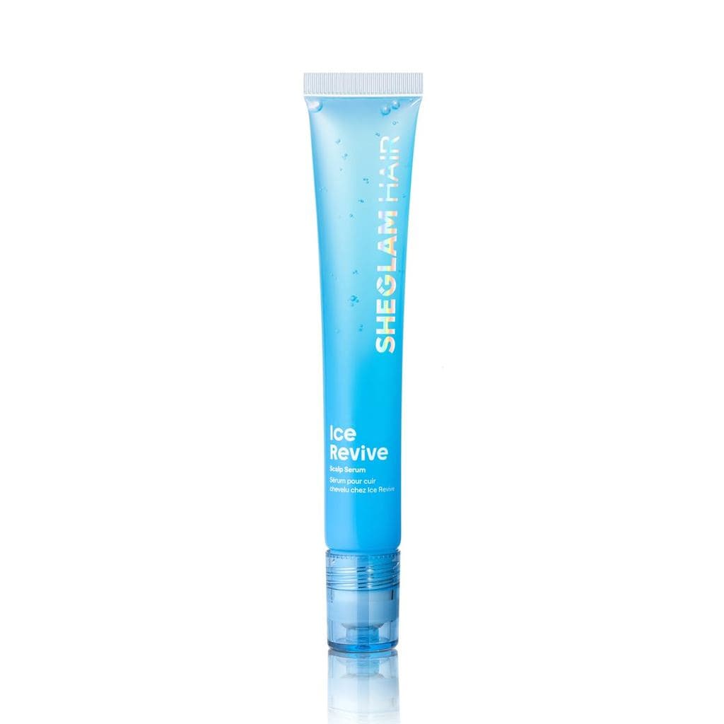 SHEGLAM HAIR Ice Revive Scalp Serum, Óleo de Alecrim e Tea Tree, Alivia o Couro Cabeludo Seco e Coçado, Fortalece as Raí