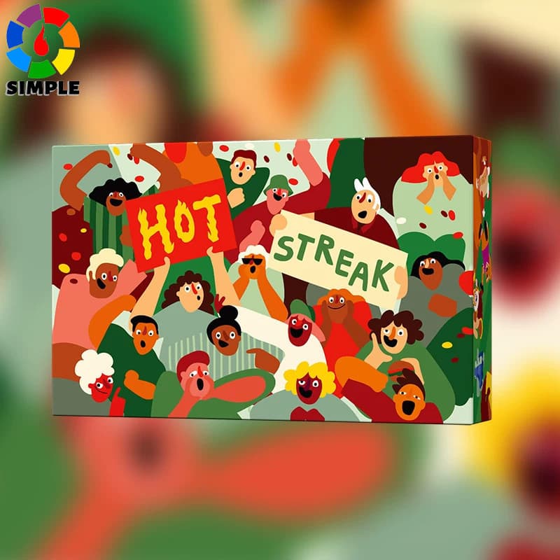 Hot Streak Party Game – Fast, Loud, and Wild Mascot Racing & Betting