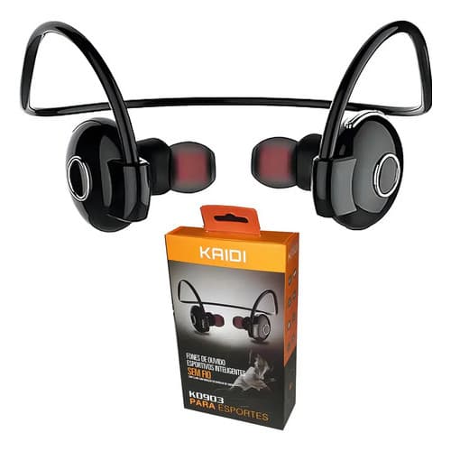 Fone Bluetooth Kaidi TWS Kd 903 Esportivo Sem Fio Corrida Sport