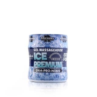 Gel Massageador Ice Premium Extra Forte 200g com Ora-Pro-Nóbis Rhenuks - Relaxante, forte e refrescante