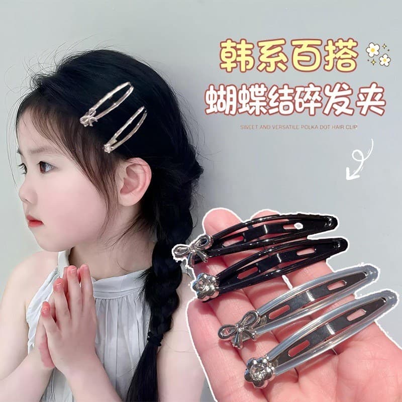 Marca franja cocar flor feminino grampo de cabelo lado testa quebrado sem grampo de cabelo cem arcos clipe coreano combi
