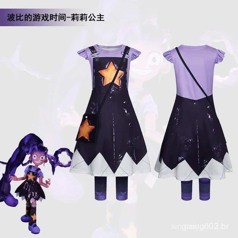 Novo traje infantil de cosplay de Lily's Playtime da Bobi Time Lily 0OJG NUYM