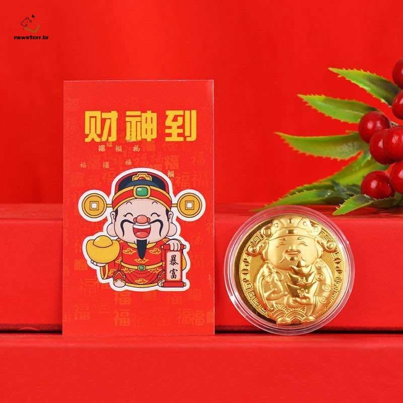 Pacote Vermelho Golden Fortune Do Ano Cavalo 2026-Presente De Novo Chinês