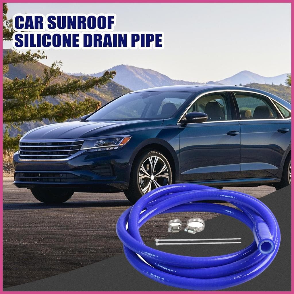 Para Todos Os Modelos Volkswagen Tubo De Drenagem De Água Do Teto Solar Silicone Dupla Camada Evitar Vazamento 6.8 Pés C