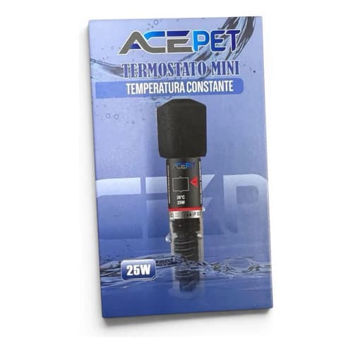 Mini Termostato 25w Automático Para Aquários Entre 1l A 20l 127v
