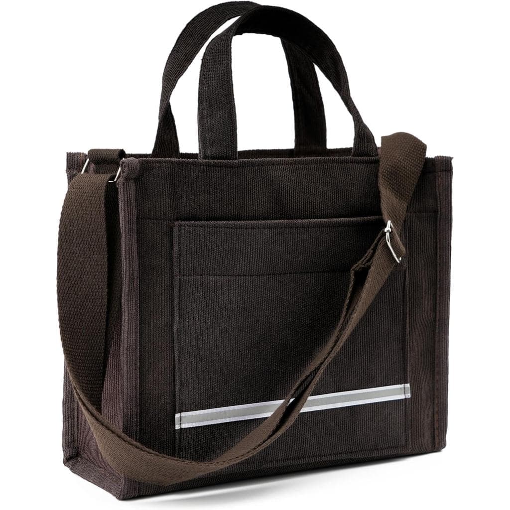 REDSINDA Bolsa de Ombro de Corduroy Estética Pequena Vintage Feminina, Bolsa Transversal Quadrada, Bolsa Diária, Mini Bo