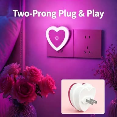 Plug-in Controle De Luz Inteligente Indução nightlight Quarto Dormir Suave Cor Atmosfera Lâmpada