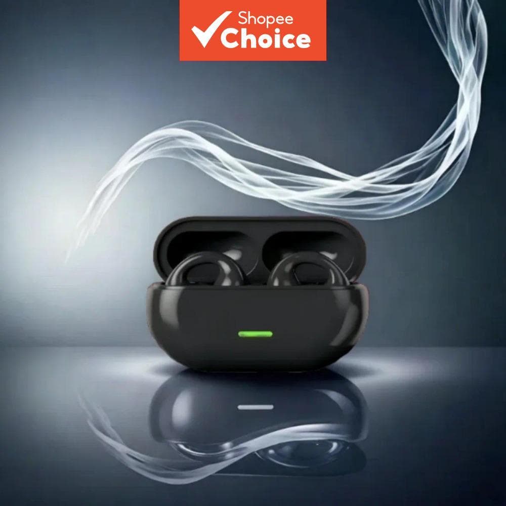 T75 Fones De Ouvido TWS Condução De Ar Sem Fio Clipe De Alta Fidelidade Estéreo HD Chamada Cancelamento De Ruído Esporte