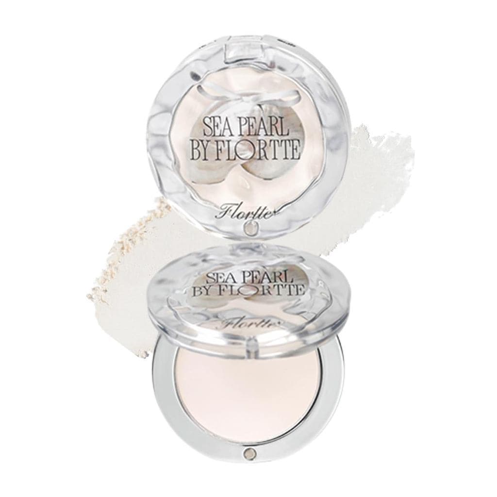 FLORTTE Esther Bunny Iluminador de Cor Única, 3 Cores, Maquiagem Facial com Efeito Soft Focus (01) #   [Novo] Bege, padr