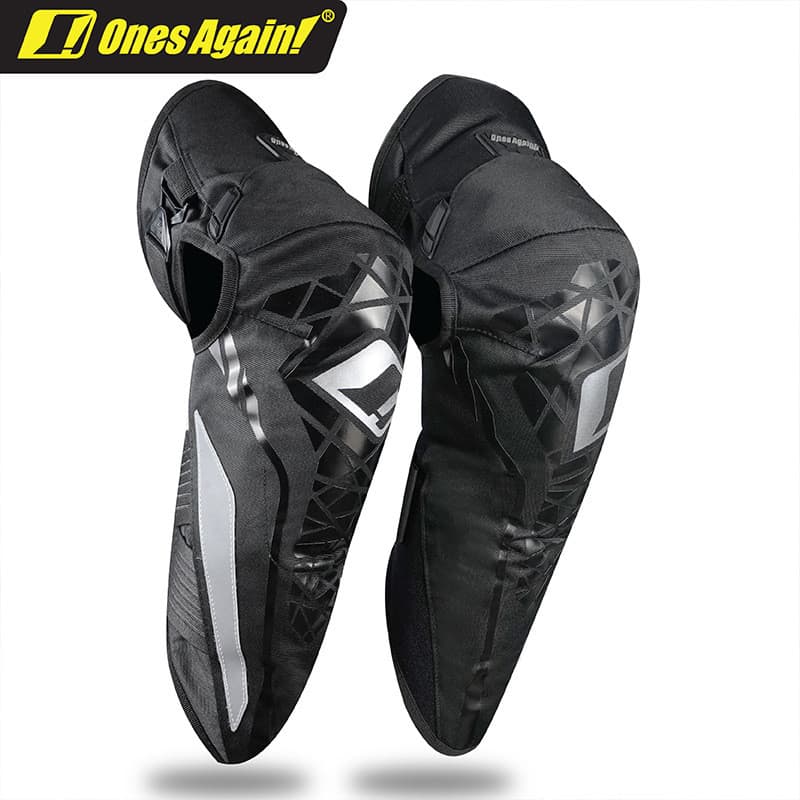 Joelheiras para andar de inverno para motocicleta, pára-brisa masculino à prova de frio, lã espessada, quente, à prova d