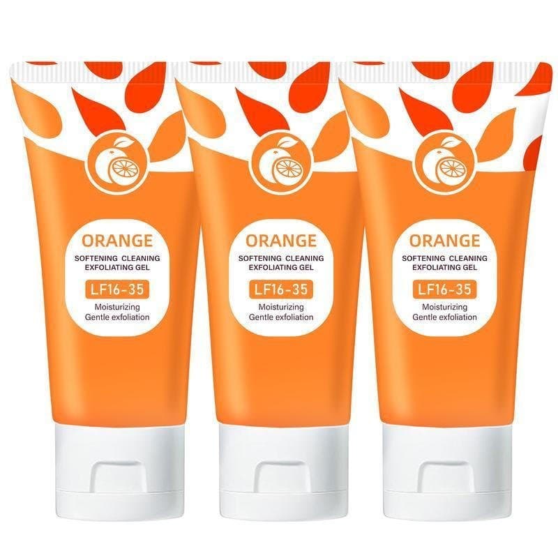 Gel Esfoliante Transparente com Aroma de Laranja LF16-35 - Esfoliação Suave Tipo F