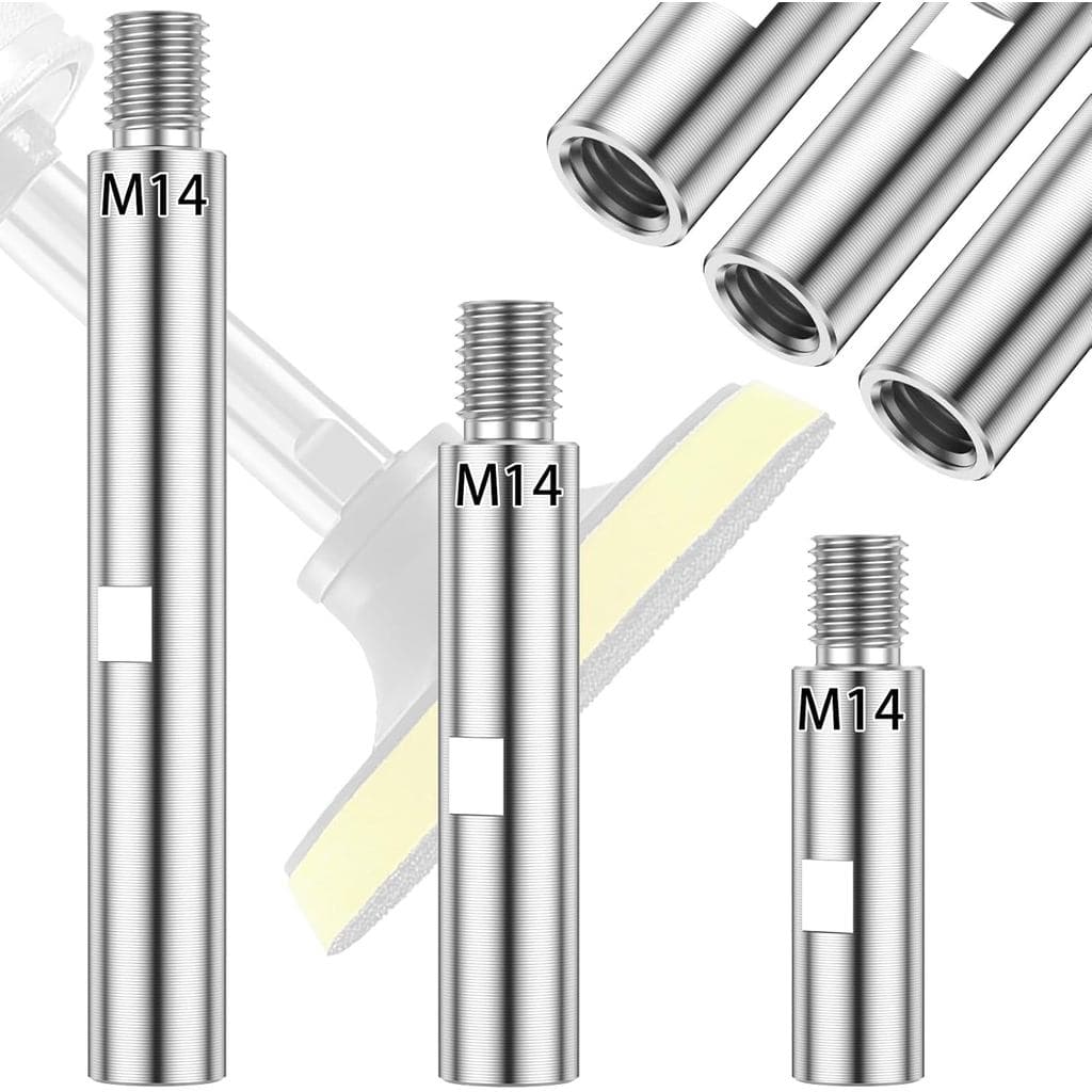 Haste de Extensão para Esmerilhadeira Angular M14 3/4/5,5 Polegadas, Acessórios para Esmerilhadeira Angular, Eixo de Lig