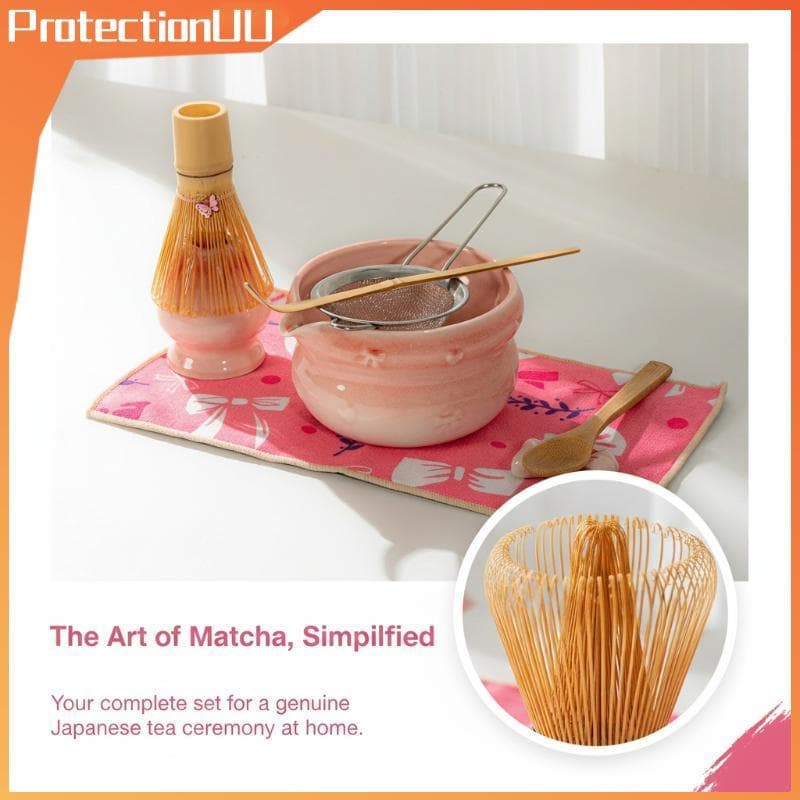 PROTE 5 Peças Kit De Fabricação De Matcha Estilo Japonês Tigela De Cerâmica Xícara De Chá Fofa Conjunto BR