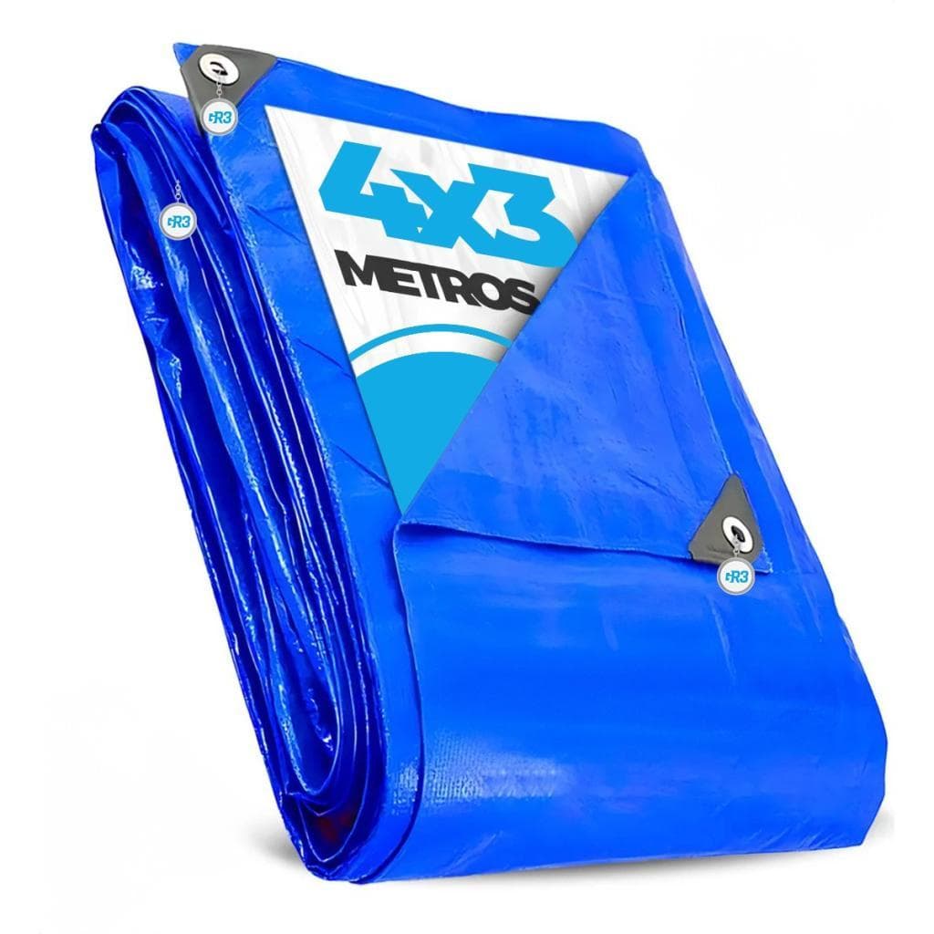 LONA PLASTICA IMPERMEÁVEL REFORÇADA PISCINA  TOLDO TENDA CAMPING GARAGEM BARCO MULTIUSO
