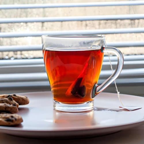 Conjunto 3 Canecas Vidro 265ml Design Elegante Pratica Duravel Transparente Bebidas