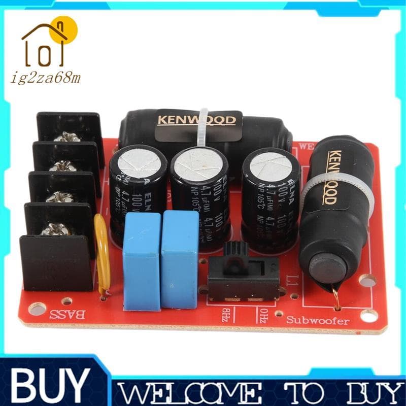 200W 40Hz-400Hz Alto-Falante Subwoofer Divisor De Freqüência Home Theater Alta Fidelidade Estéreo DIY Carro Áudio Woofer