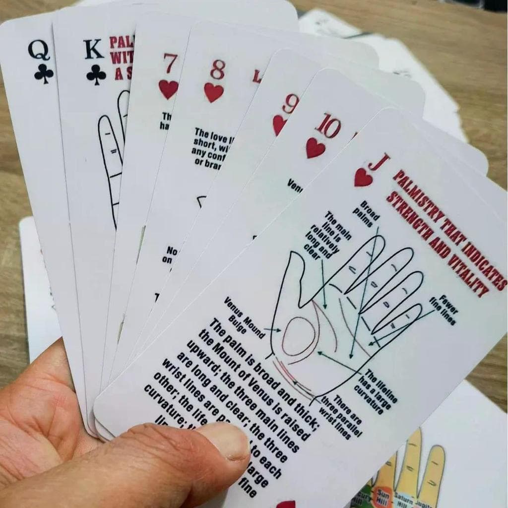 2026 novo produto palmistria jogando cartas tarô cartas jogo de tabuleiro jogo de cartas jogo de tabuleiro yiks116603. b