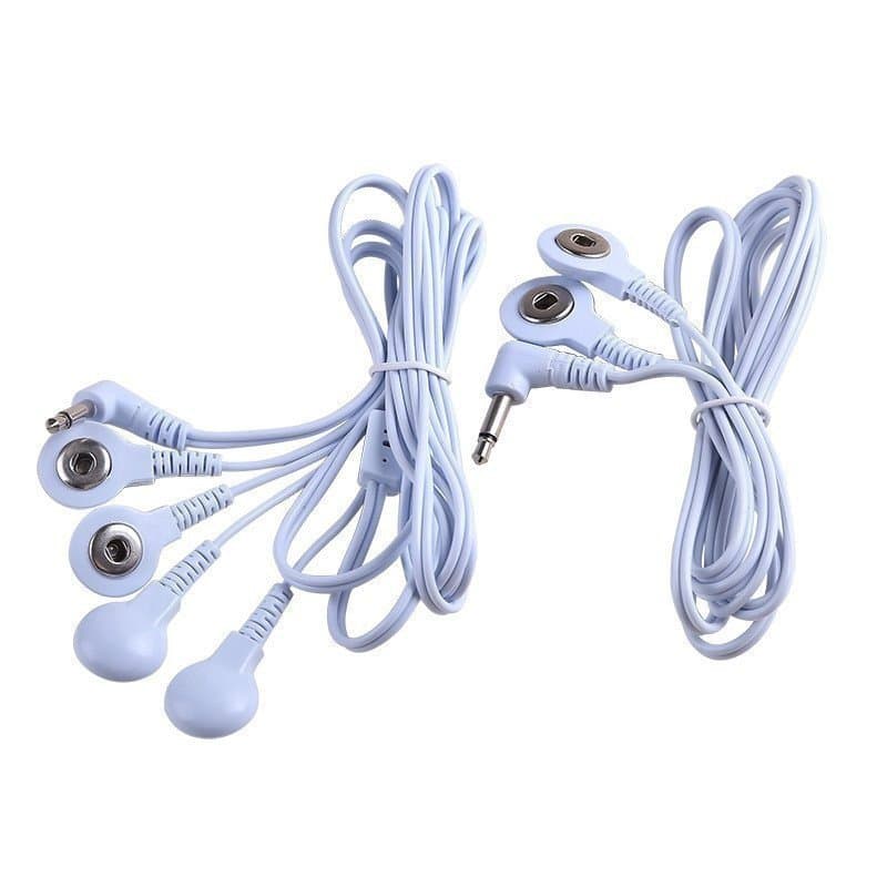 Cabo de conexão de 3,5 mm com 2/4 núcleos, adequado para máquinas de eletroterapia TENS, utilizado para fios de eletrodo