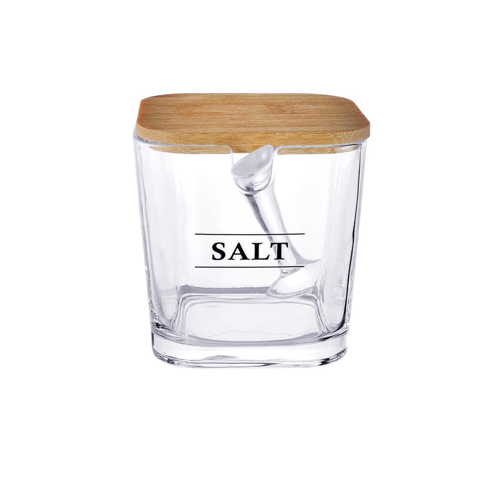 SALEIRO 300ML MIAMI COM COLHER - HAÜSKRAFT