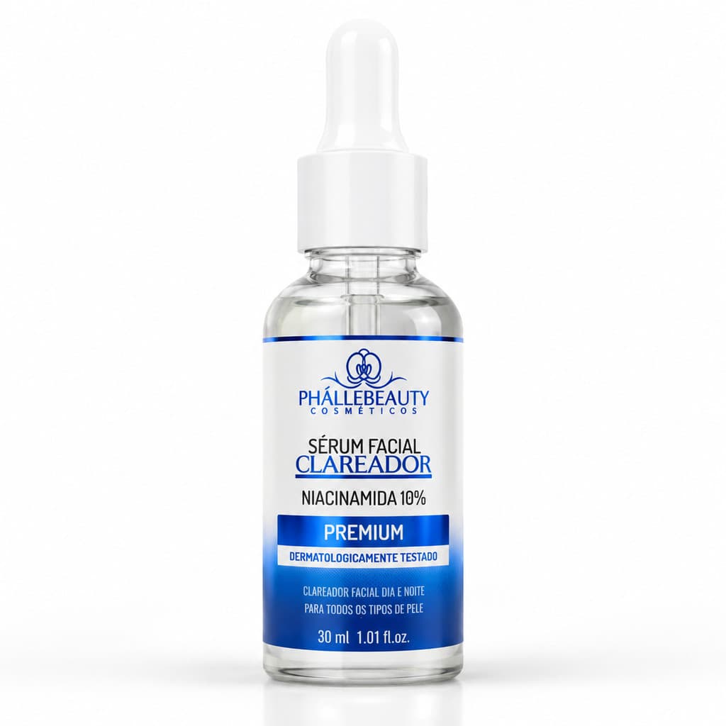 Sérum Facial Niacinamida 10% Phállebeauty Clareador 30ml