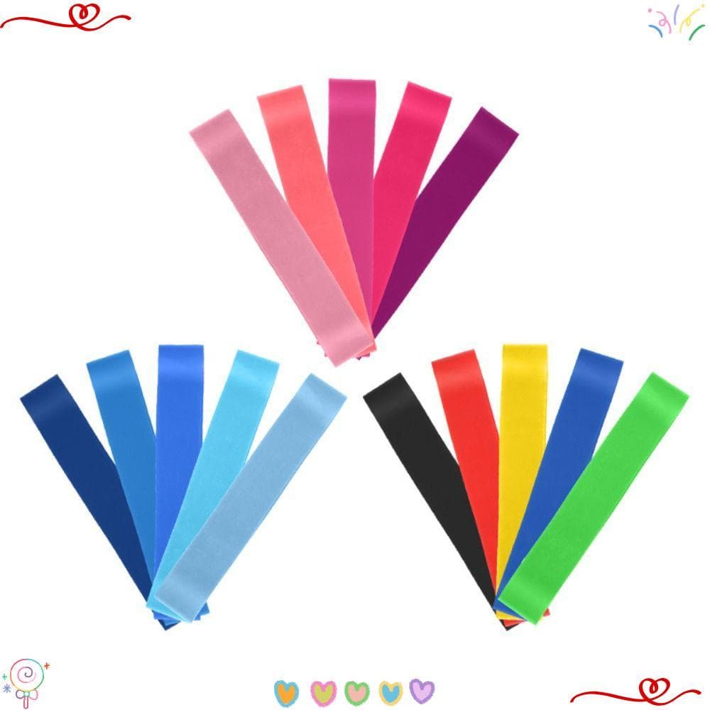 Faixas Elásticas Para Cadeiras De Letras , Faixa Elástica Colorida Alívio Do Estresse , Tiras