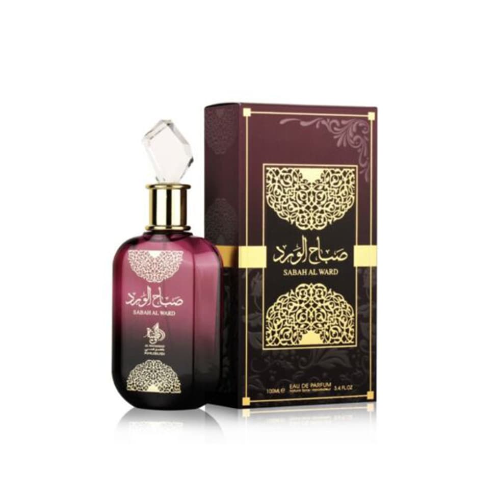 Perfume Arabe Original Al Wataniah Feminino Sabah Al Ward  Eau de Parfum 100ml – Original(ENVIO IMEDIATO)