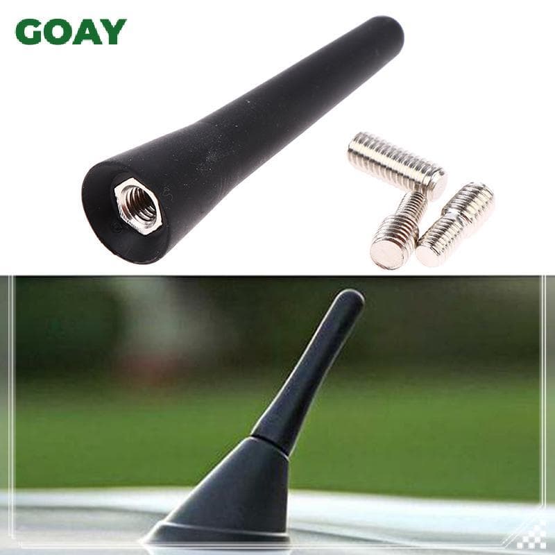 Antena Universal De Madeira Para Carro , Entradas FM/AM Curtas De 2.5 Polegadas M4 M5 M6 fameing