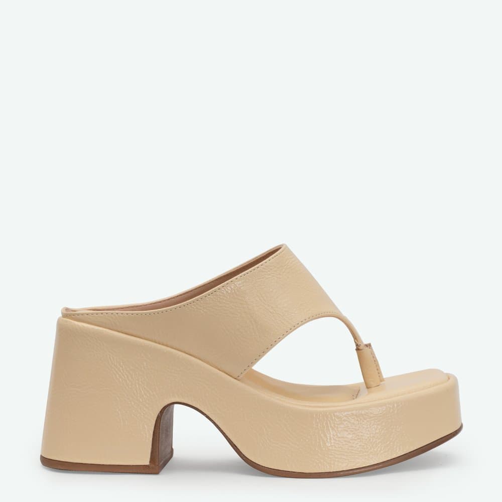 Tamanco Feminino Bico Quadrado Fivela Elegante Moda Social