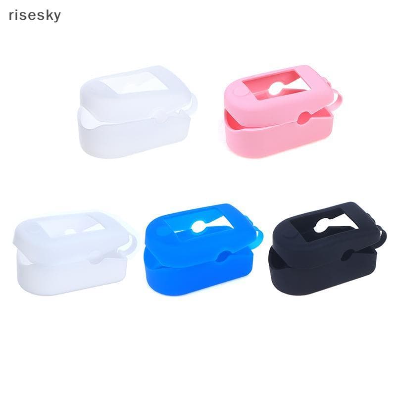 Saco De Armazenamento De Silicone Clipe De Dedo Oxímetro Caso Protetor Médico Suporte Pulso Braet