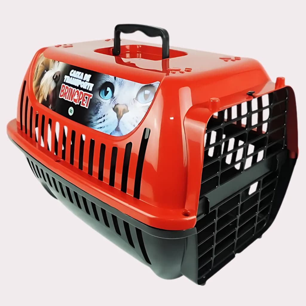 Transportadora Pet Para Cães E Gatos Caixa De Transporte Leve Com Travas E segurança