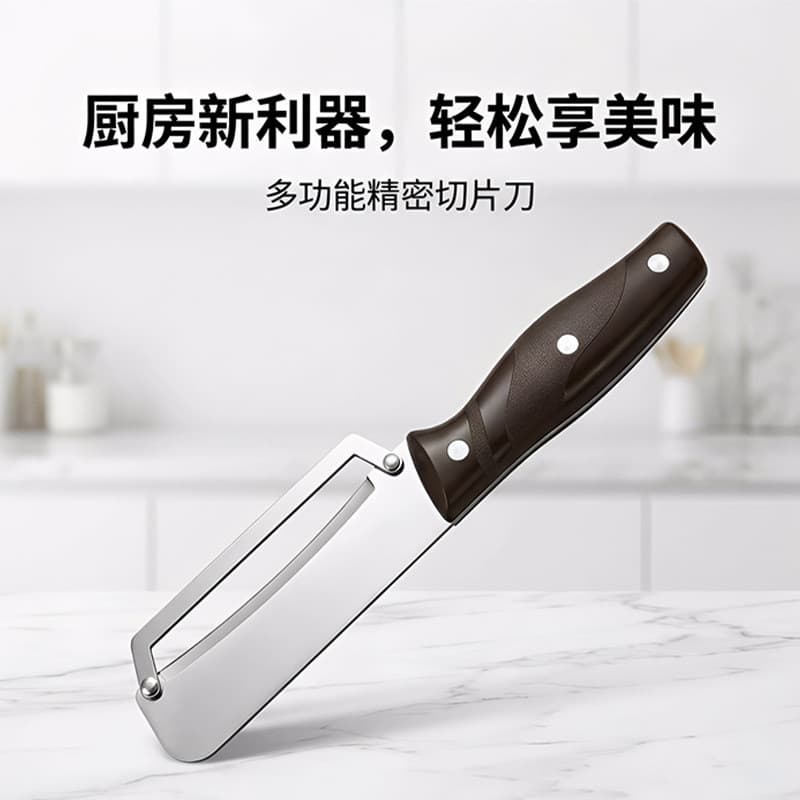 Descascador de melão multifuncional, faca de descascar em aço inoxidável, utensílio de cozinha para descascar melão de i
