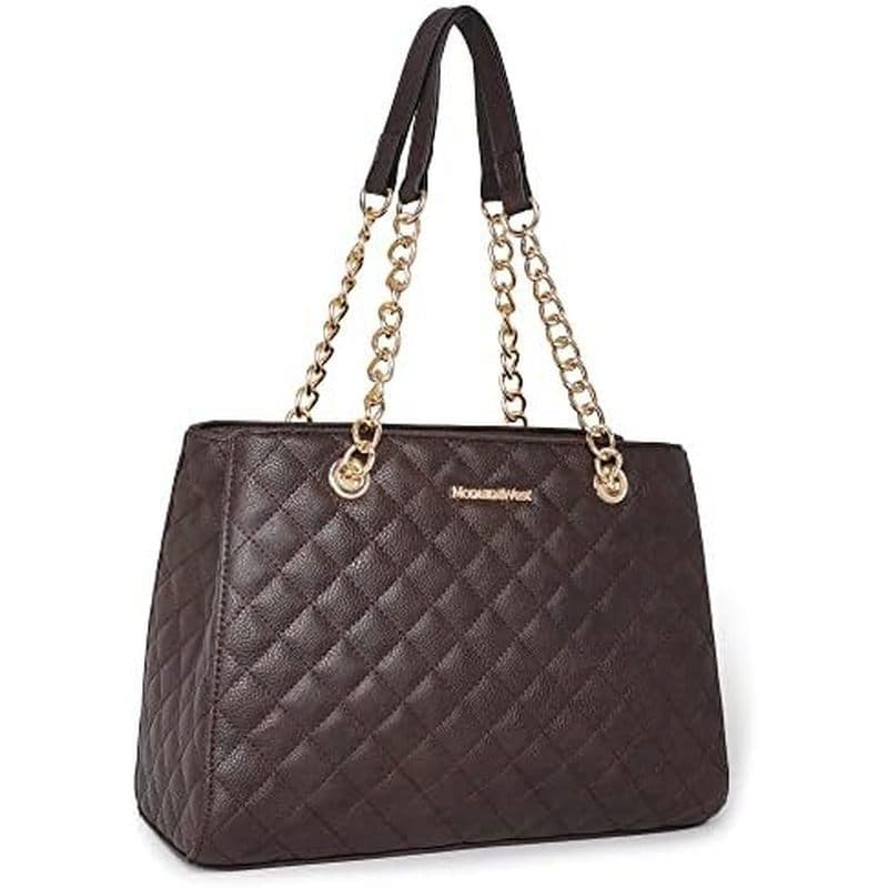 Montana West MEDIUM Bolsa Feminina Com Corrente Acolchoada De Ombro