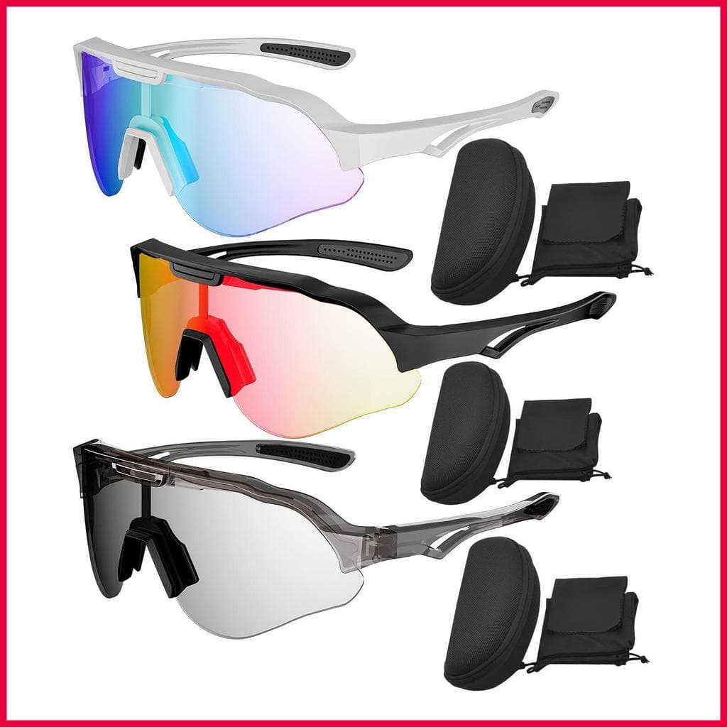 Óculos De Ciclismo Para Homens UV400 Anti-Reflexo Polarizados Sol Atléticos Jovens Adultos Unissex Pesca wonabr